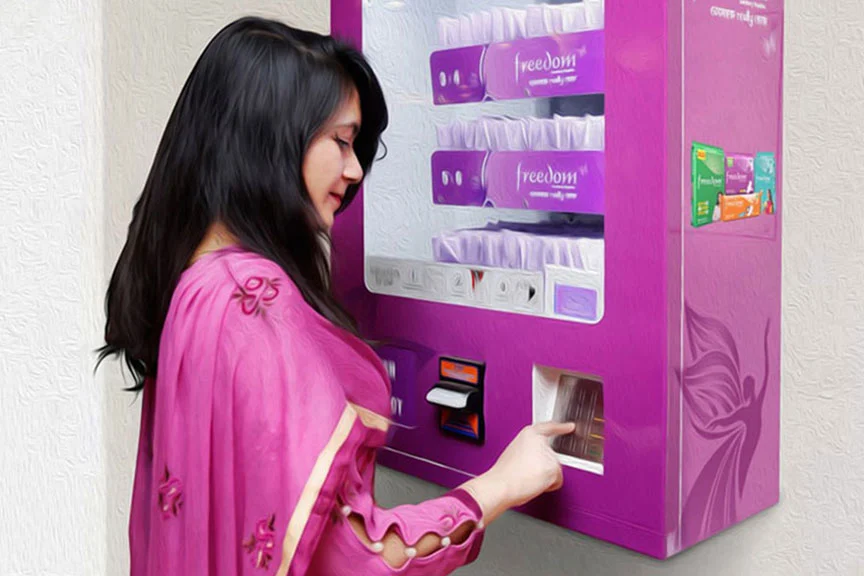 Freedom Vending Machine- Hygiene Corner